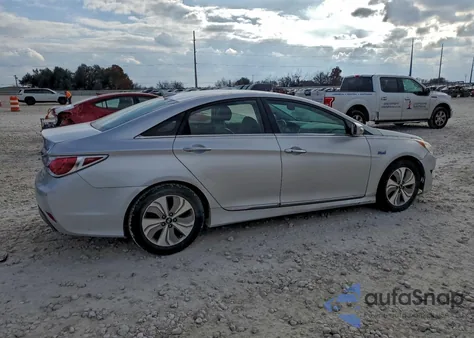 2013 Hyundai Sonata Hybrid z USA, uszkodzony, nr VIN KMHEC4A43DA098975